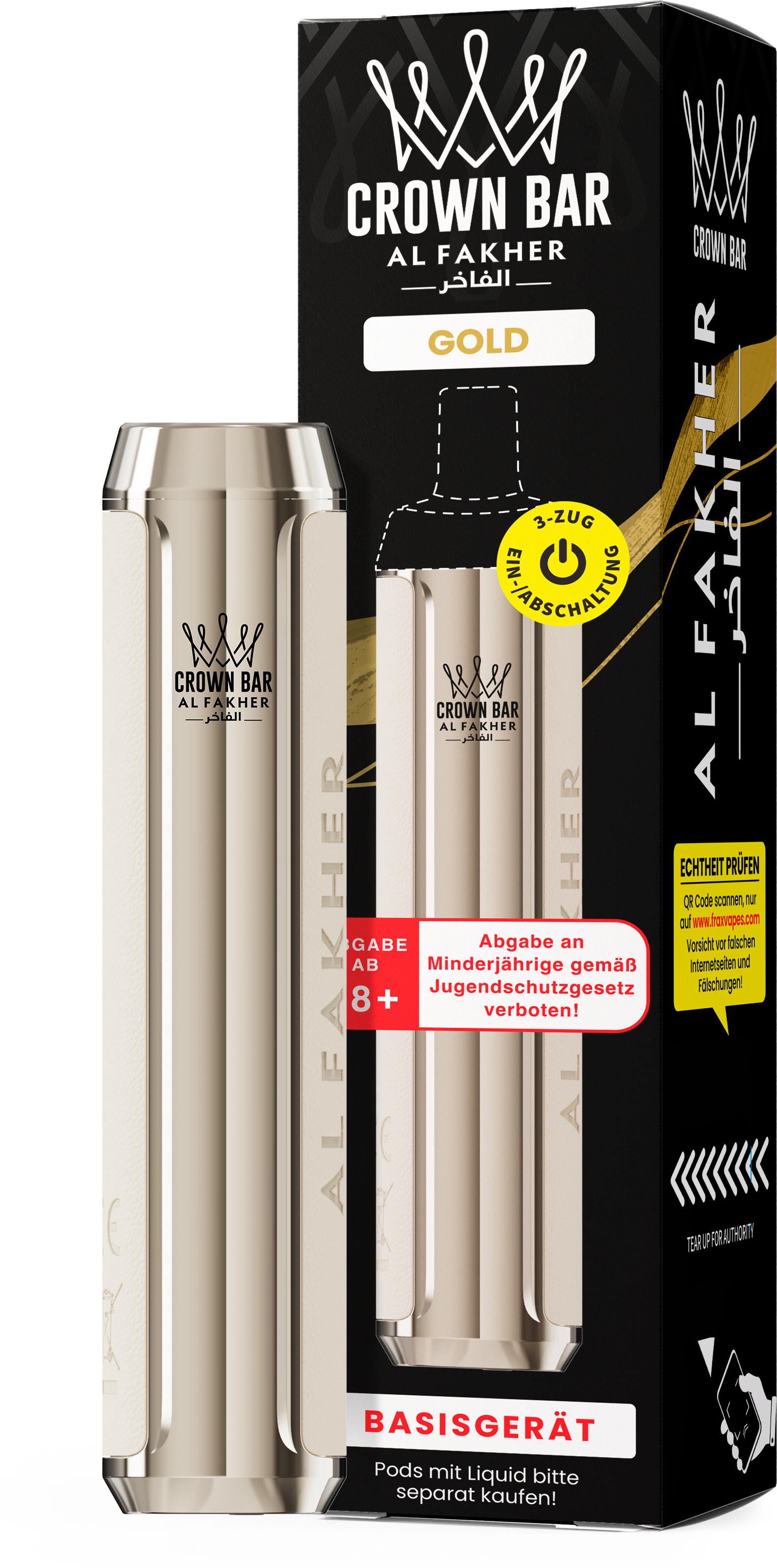 Al Fakher Gold Battery (DTL/MTL)