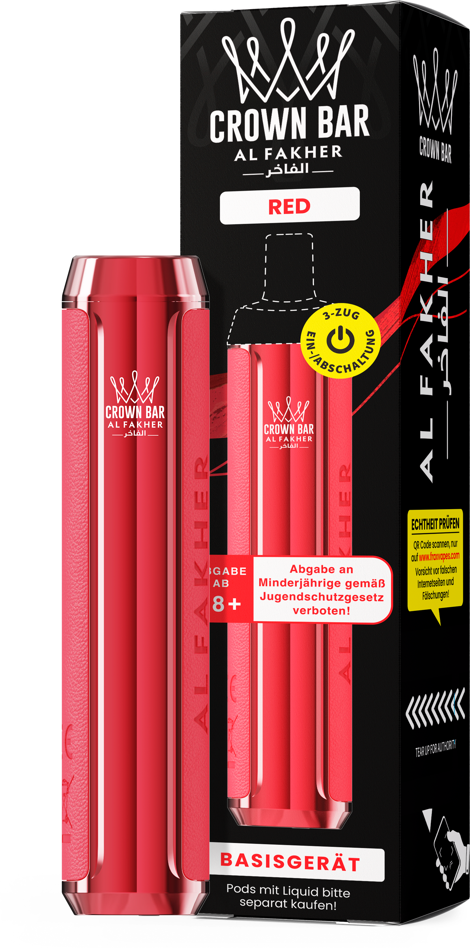 Al Fakher Red Battery (DTL/MTL)