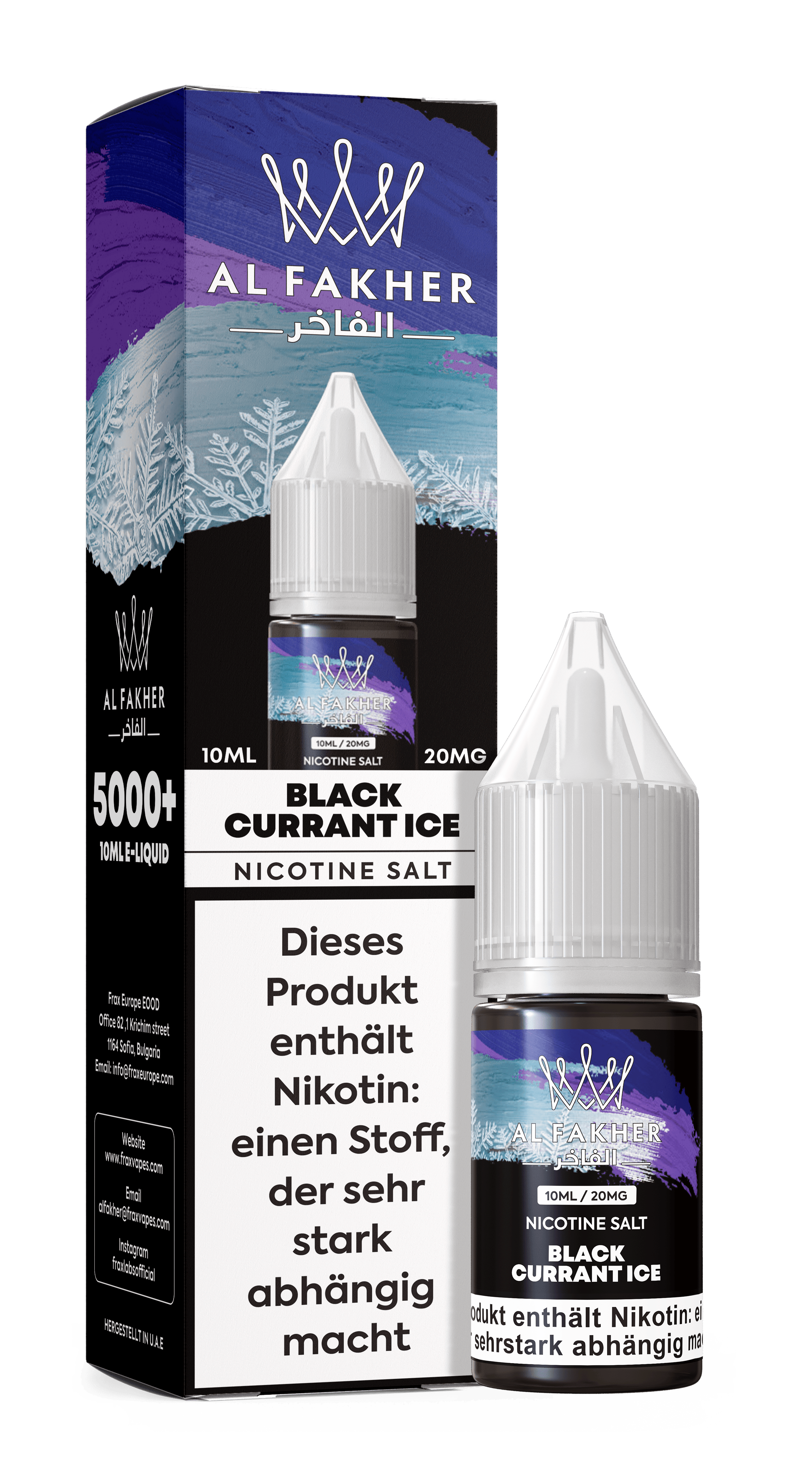 Al Fakher Blackcurrant Ice Liquid