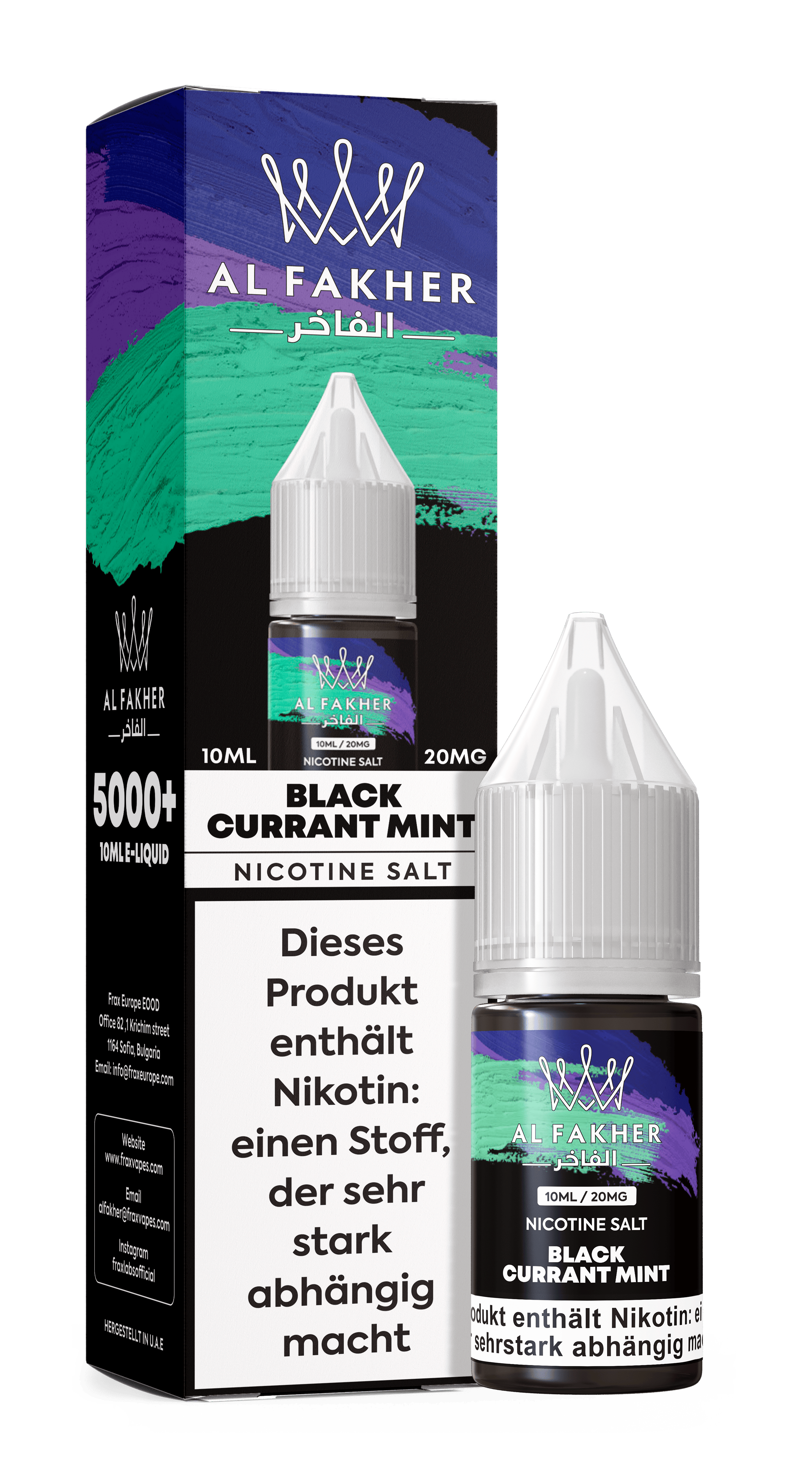 Al Fakher Blackcurrant Mint Liquid