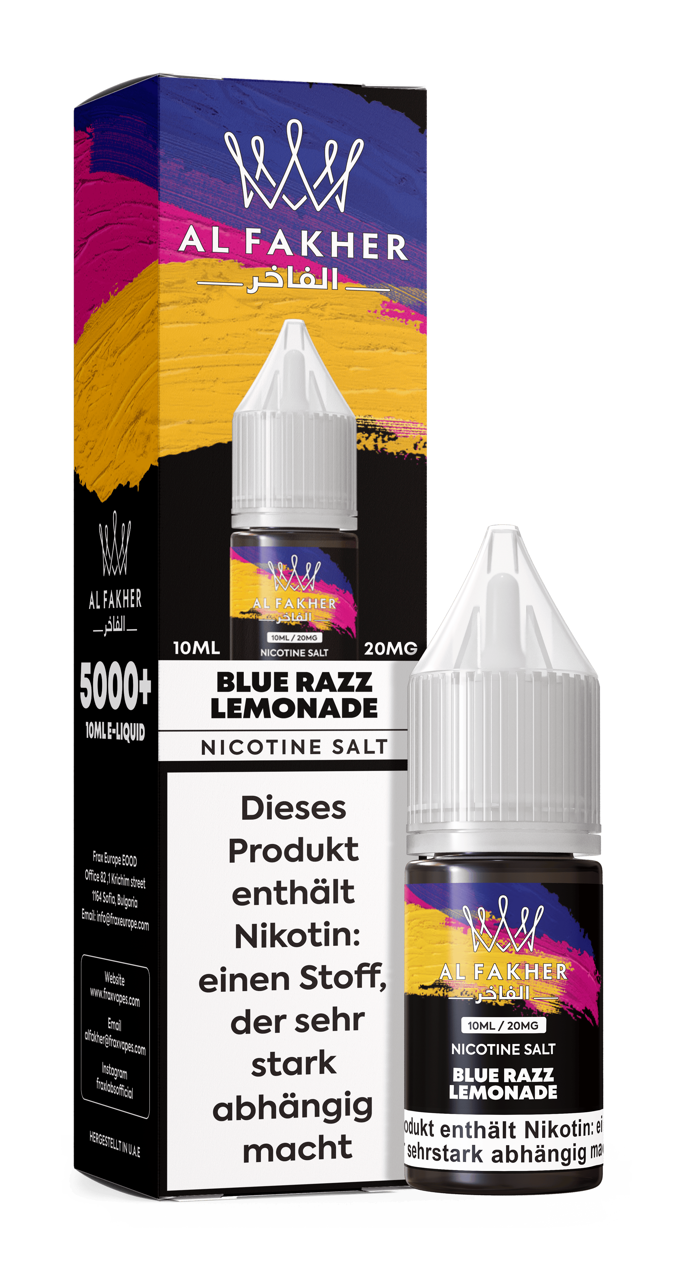 Al Fakher Blue Razz Lemonade Liquid