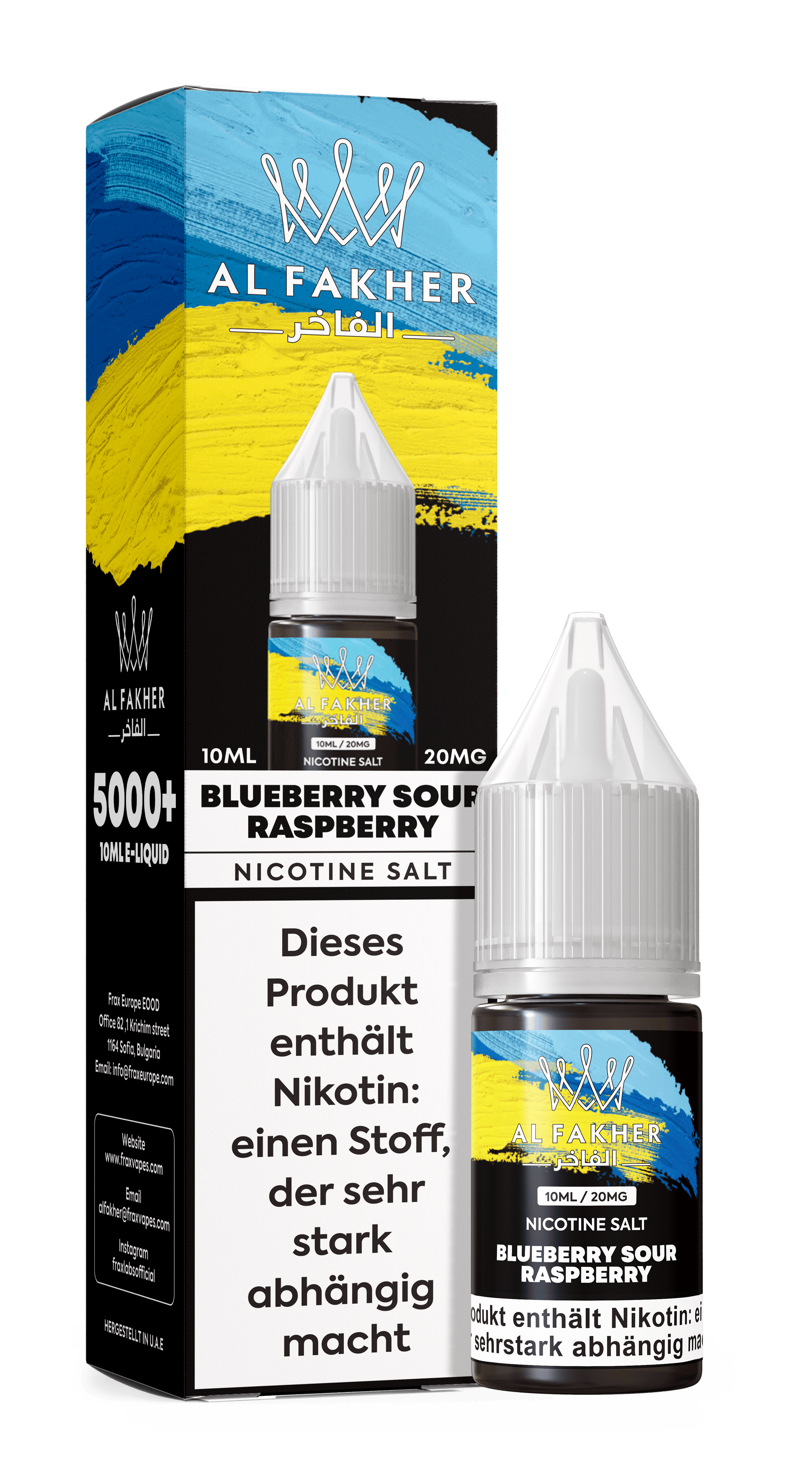 Al Fakher Blueberry Sour Raspberry Liquid