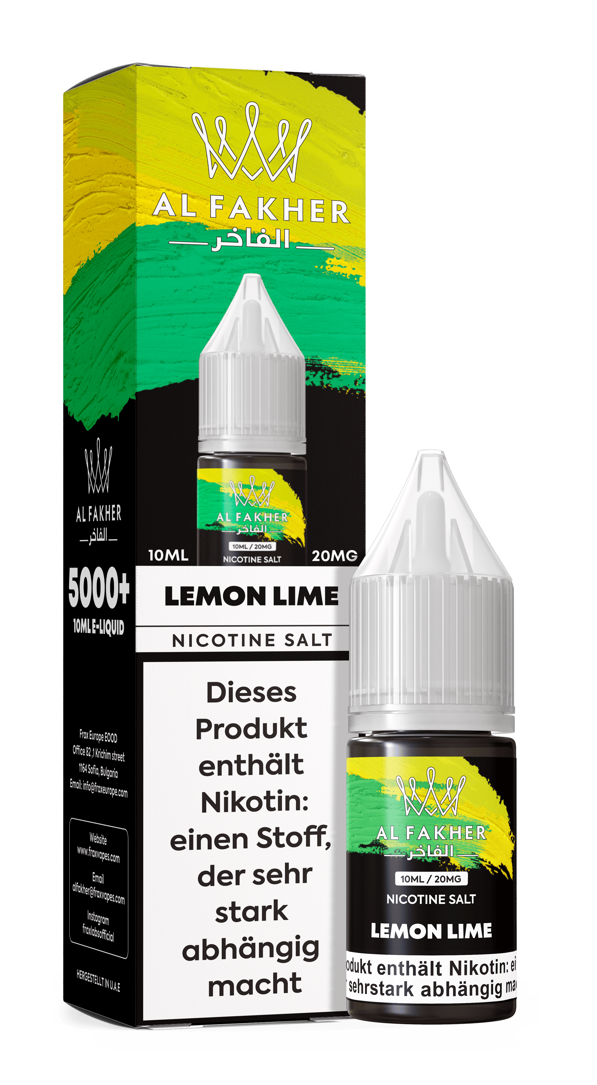 Al Fakher Lemon Lime Liquid