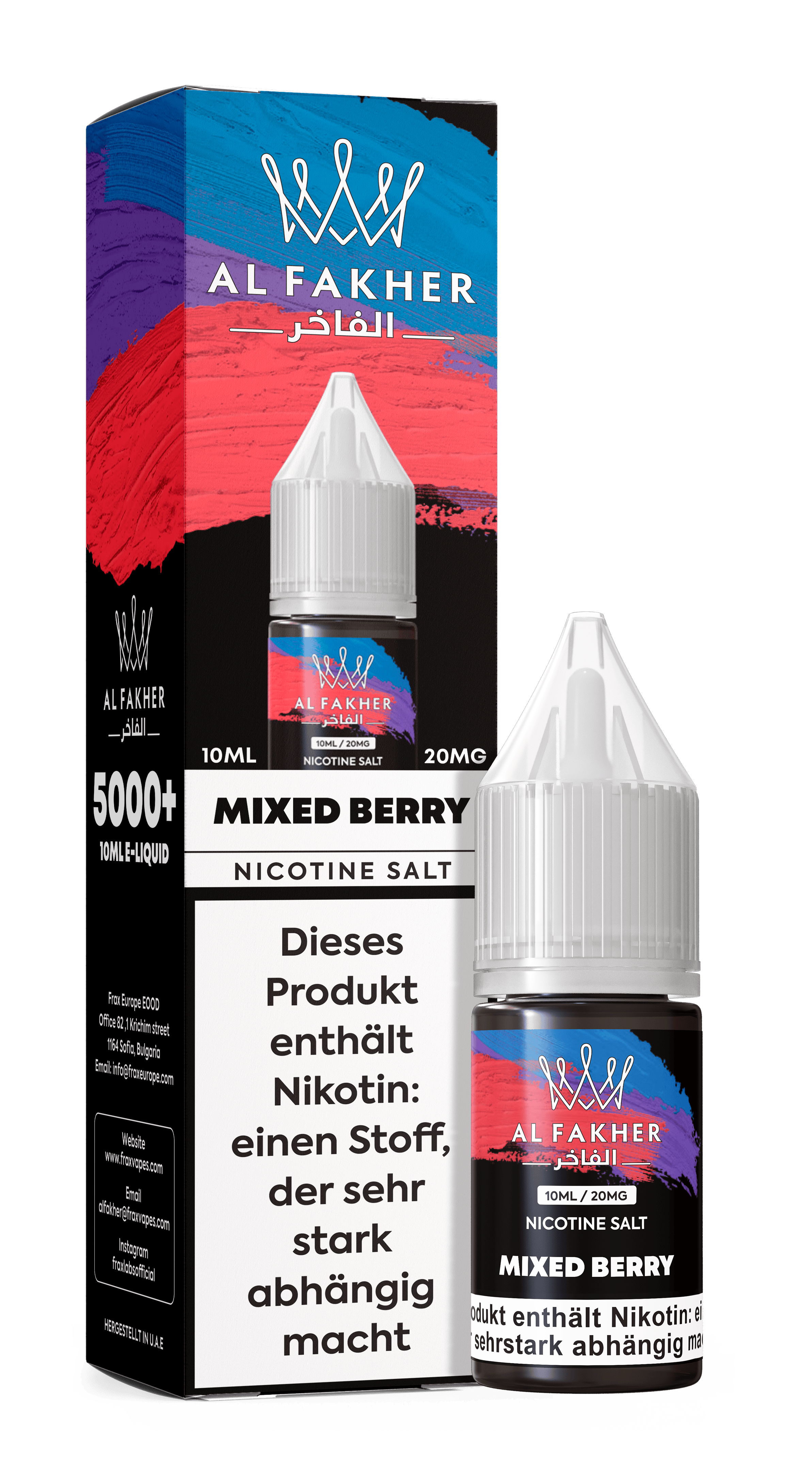 Al Fakher Mixed Berry Liquid
