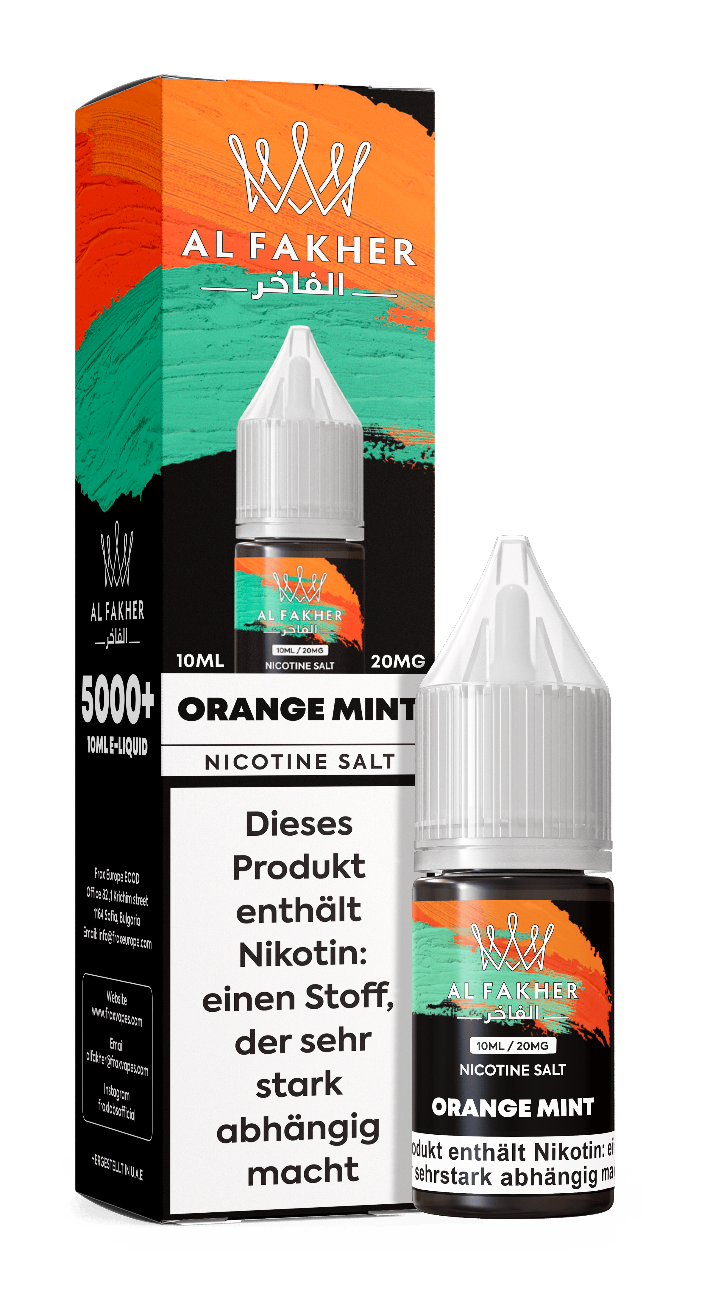 Al Fakher Orange Mint Liquid