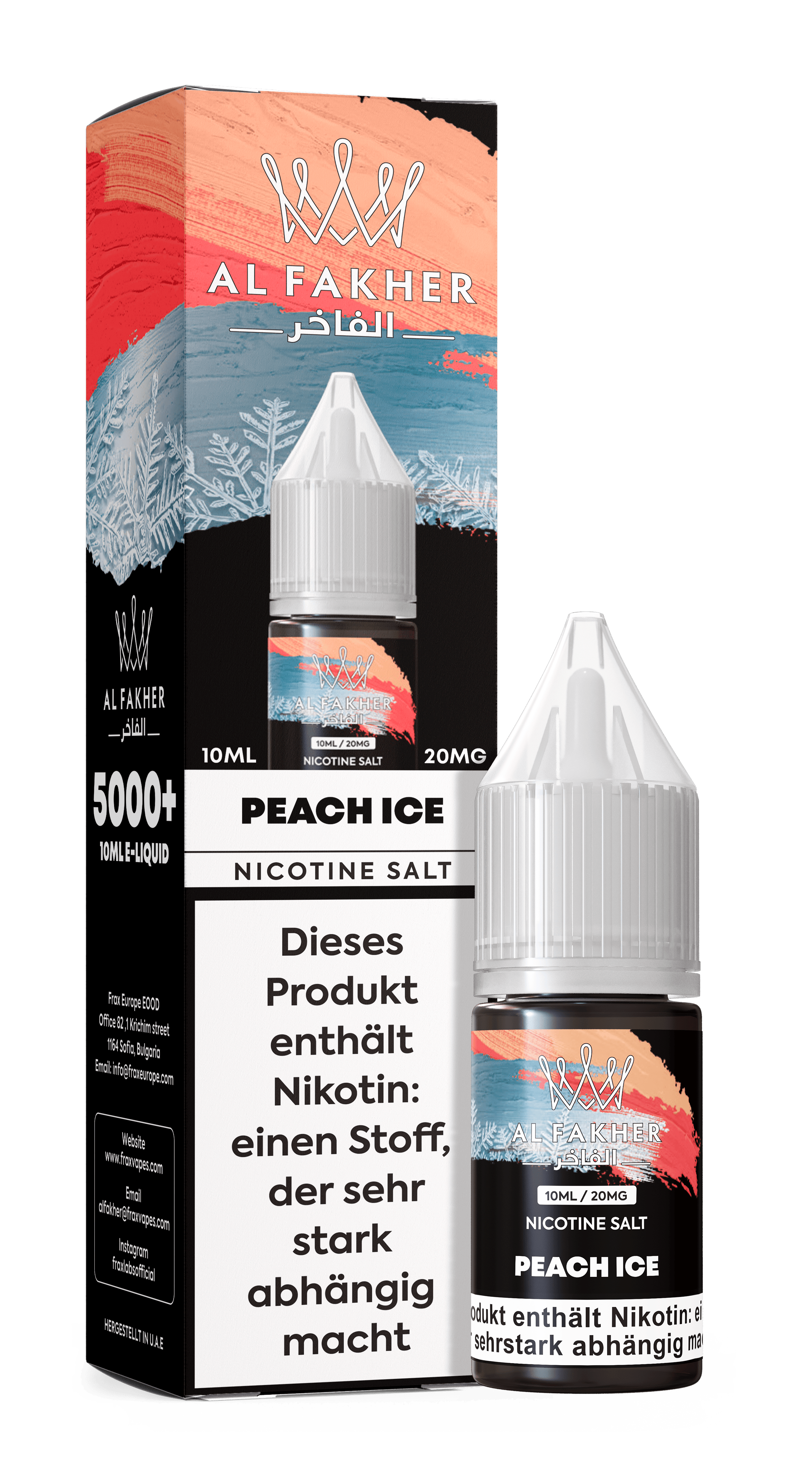 Al Fakher Peach Ice Liquid
