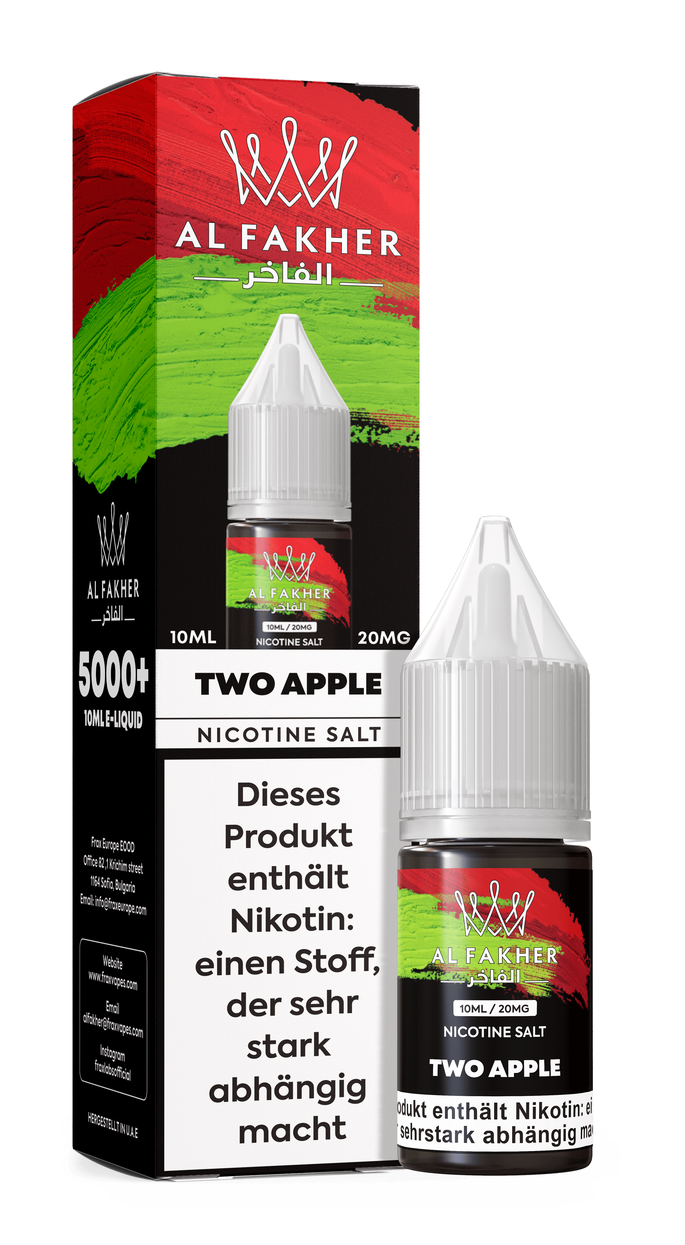 Al Fakher Two Apple Liquid