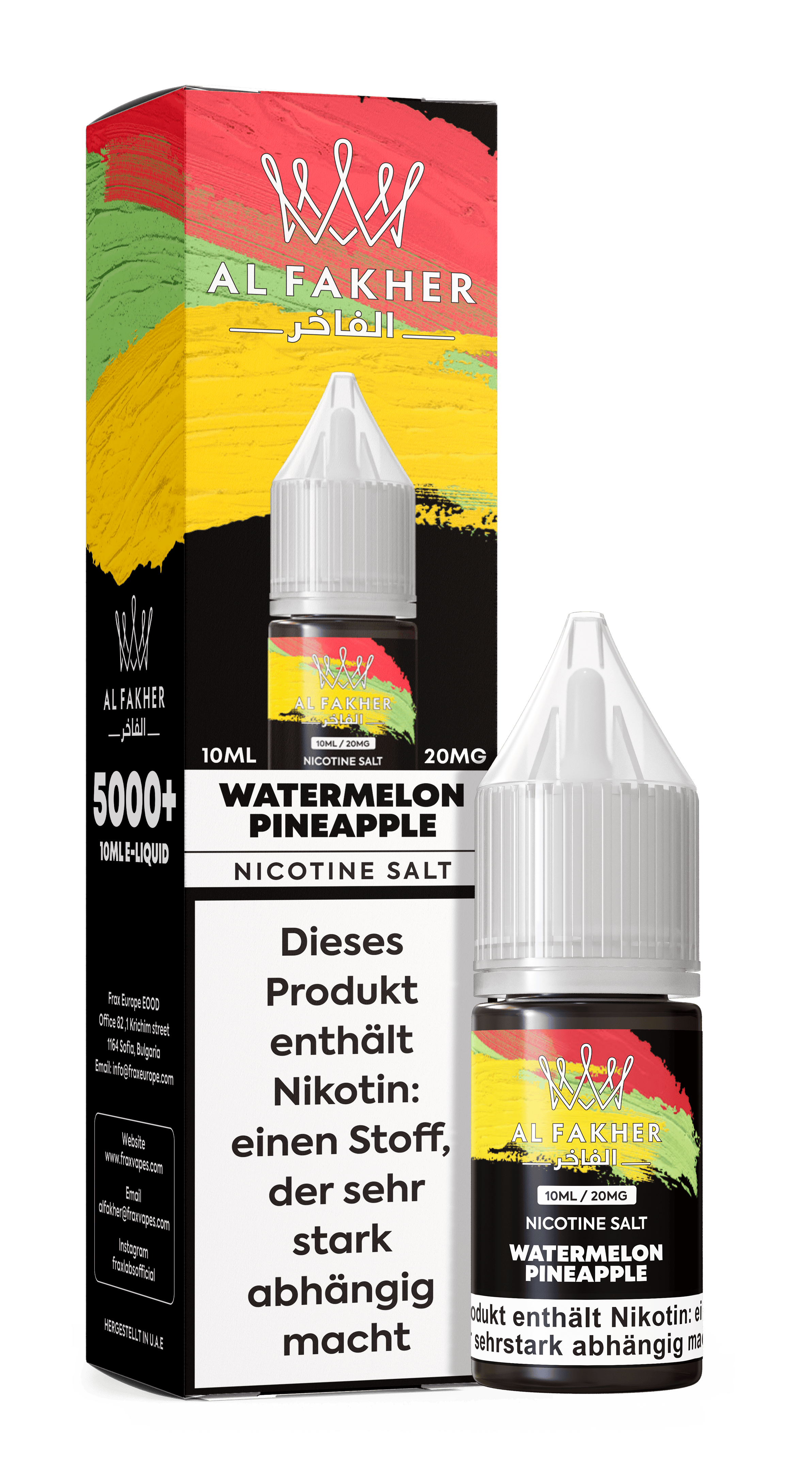 Al Fakher Watermelon Pineapple Liquid