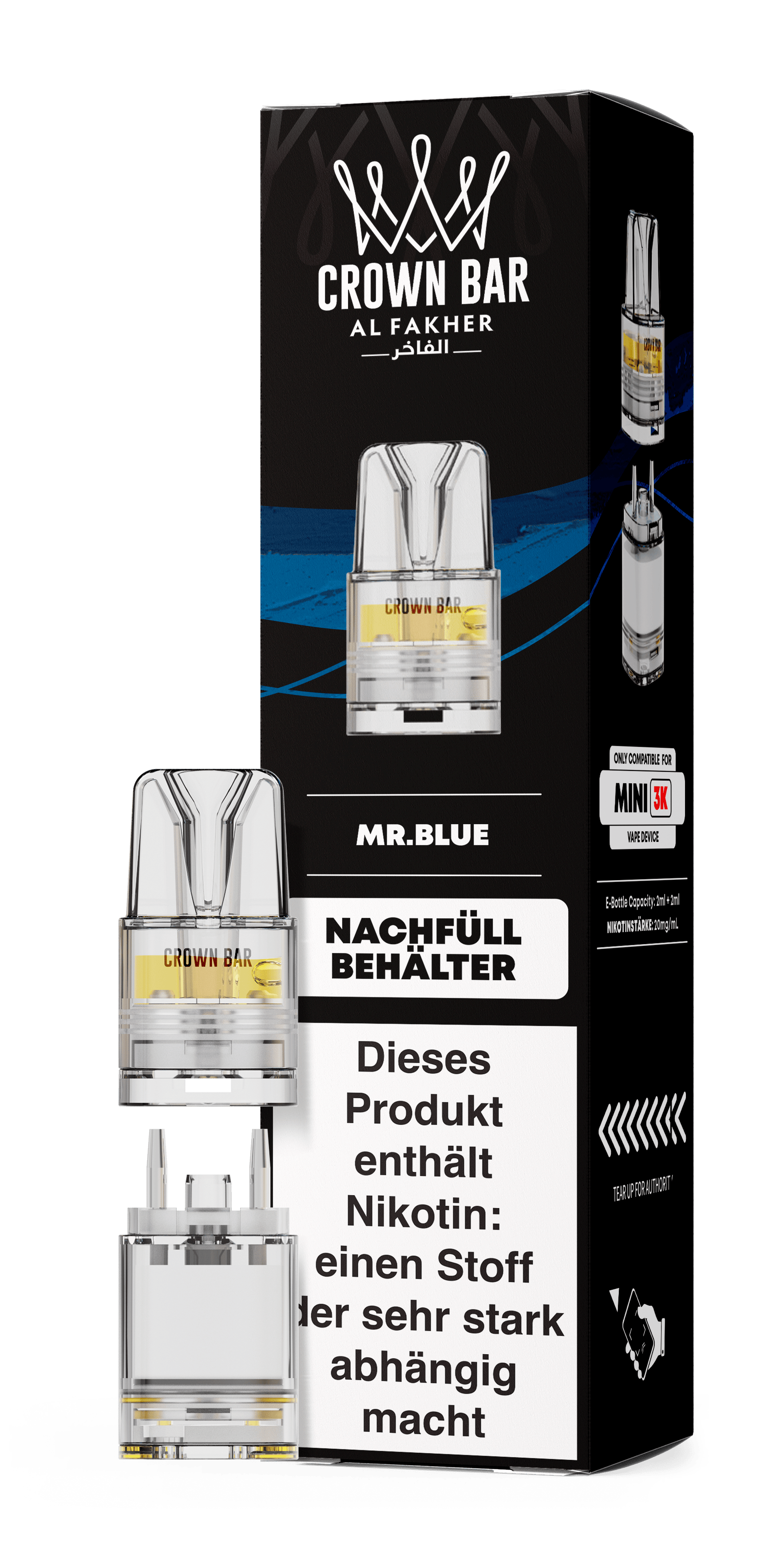 Al Fakher Mr. Blue Pod